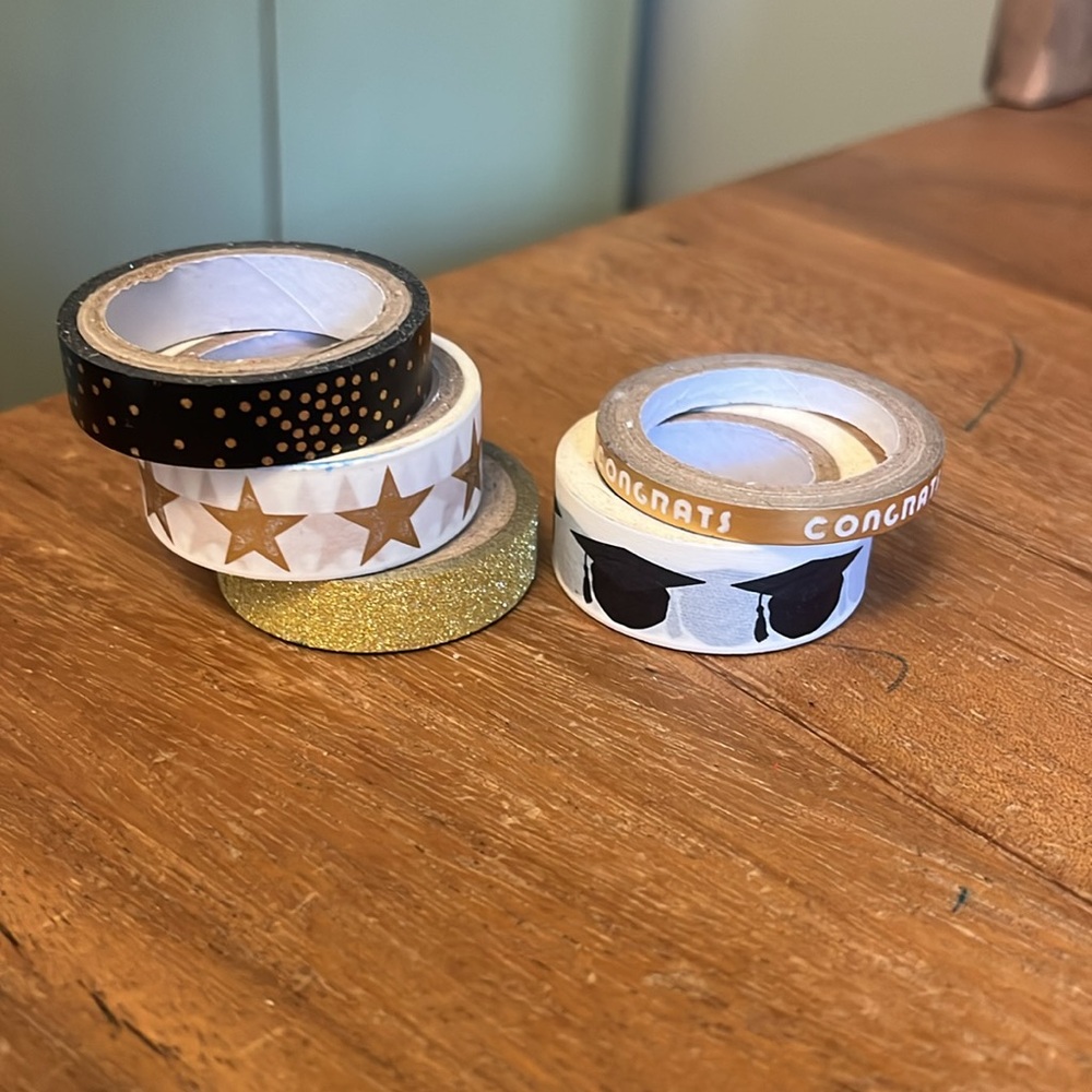 Decorative Washi Tape Set For Graduation